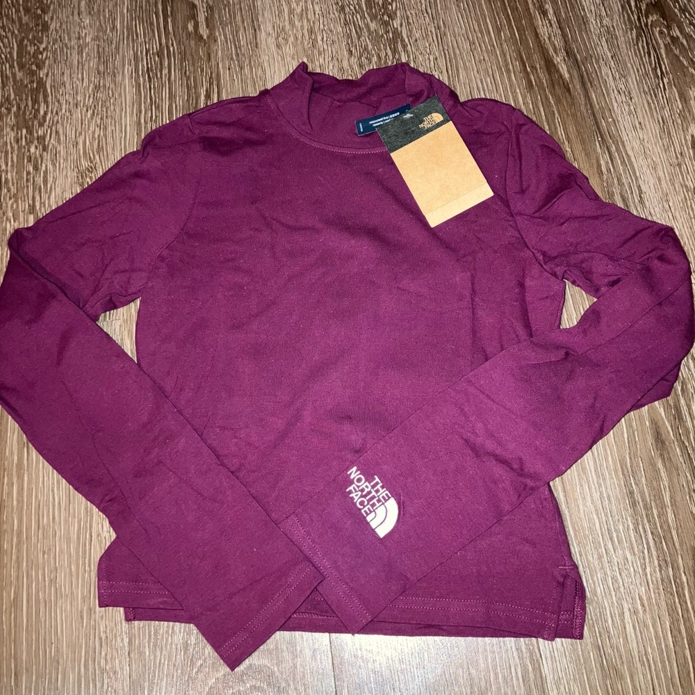 The North Face Women's Long Sleeve Tee - Purple